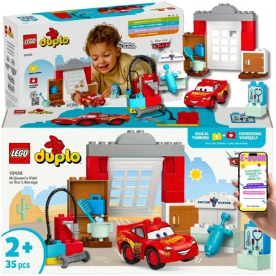 Lego DUPLO Auta Warsztat Wójta z Zygzakiem McQueenem (10456) Zabawka Edukacyjna z Akcesoriami – Kreatywna Zabawa dla Malucha 2+ EBOOK Lego DUPLO Auta Warsztat Wójta z Zygzakiem McQueenem (10456) Zabawka Edukacyjna z Akcesoriami – Kreatywna Zabawa dla Malucha 2+ EBOOK