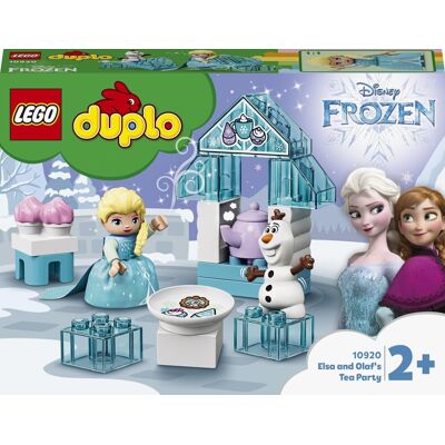 LEGO DUPLO Elsa Olaf Impreza na Lodowisku - Zestaw do Budowania 2+ LEGO DUPLO Elsa Olaf Impreza na Lodowisku - Zestaw do Budowania 2+
