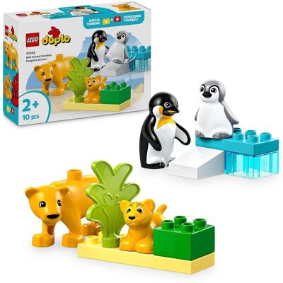 Duplo - Dzikie zwierzęta Pingwiny Lwy Zoo ZESTAW LEGO PREZENT DLA CHŁOPCA DZIEWCZYNKI DZIECI Duplo - Dzikie zwierzęta Pingwiny Lwy Zoo ZESTAW LEGO PREZENT DLA CHŁOPCA DZIEWCZYNKI DZIECI