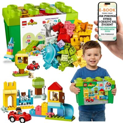 Lego DUPLO KLOCKI 10914 Zestaw Edukacyjny Prezent Dla Malucha + E-BOOK-1 Lego DUPLO KLOCKI 10914 Zestaw Edukacyjny Prezent Dla Malucha + E-BOOK-1