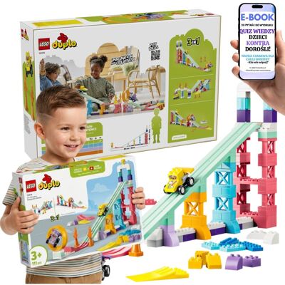 Lego DUPLO Rampy Wyścigowe Samochody Dla Dzieci 3+ (10478) + E-BOOK-2 Lego DUPLO Rampy Wyścigowe Samochody Dla Dzieci 3+ (10478) + E-BOOK-2