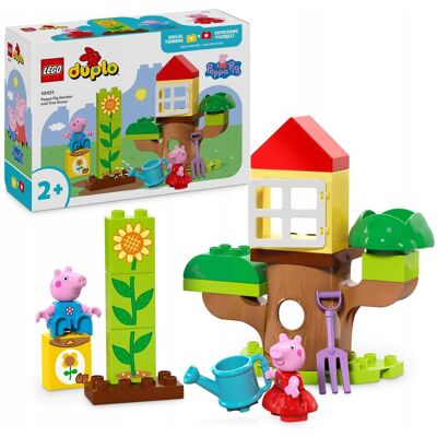 Duplo - Świnka Peppa farma Ogród i domek na drzewie Peppy ZESTAW LEGO PREZENT DLA CHŁOPCA DZIEWCZYNKI DZIECI Duplo - Świnka Peppa farma Ogród i domek na drzewie Peppy ZESTAW LEGO PREZENT DLA CHŁOPCA DZIEWCZYNKI DZIECI