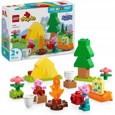 Duplo - Świnka Peppa Przygoda Kemping Wyprawa na biwak ZESTAW LEGO PREZENT DLA CHŁOPCA DZIEWCZYNKI DZIECI Duplo - Świnka Peppa Przygoda Kemping Wyprawa na biwak ZESTAW LEGO PREZENT DLA CHŁOPCA DZIEWCZYNKI DZIECI