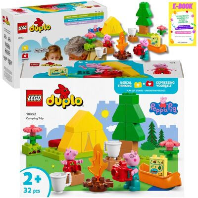 DUPLO Świnka Peppa Wyprawa na biwak 10452 KLOCKI LEGO PREZENT + EBOOK DUPLO Świnka Peppa Wyprawa na biwak 10452 KLOCKI LEGO PREZENT + EBOOK