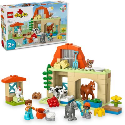 Lego DUPLO Town, klocki, Opieka nad zwierzętami na farmie, 10416 Lego DUPLO Town, klocki, Opieka nad zwierzętami na farmie, 10416