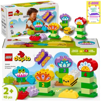 Lego DUPLO TOWN Kreatywny ogród i kwiaty KLOCKI PREZENT 10444 + EBOOK Lego DUPLO TOWN Kreatywny ogród i kwiaty KLOCKI PREZENT 10444 + EBOOK