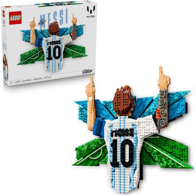 Lego Editions, klocki,Lionel Messi — cieszynka, piłkarski zestaw dla nastolatków, 43018 Lego Editions, klocki,Lionel Messi — cieszynka, piłkarski zestaw dla nastolatków, 43018