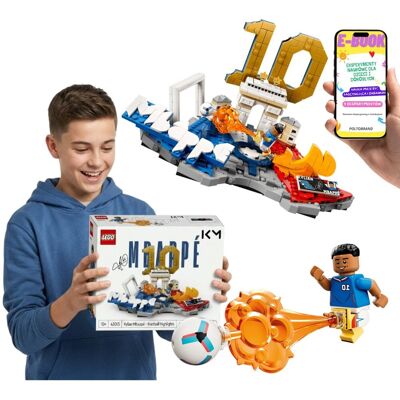 EDITIONS Kylian Mbappe Piłkarskie Momenty 43013 LEGO Prezent Dla Chłopca Kibica + E-BOOK EDITIONS Kylian Mbappe Piłkarskie Momenty 43013 LEGO Prezent Dla Chłopca Kibica + E-BOOK