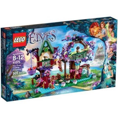 Lego Elves, klocki Kryjówka elfów na drzewie, 41075 Lego Elves, klocki Kryjówka elfów na drzewie, 41075