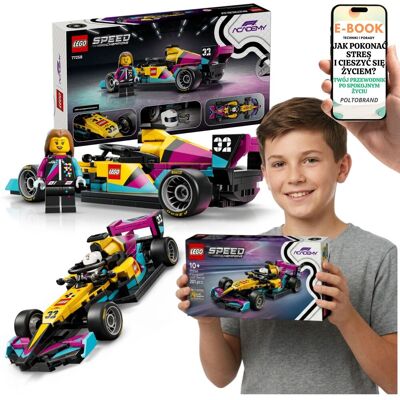 F1 ACADEMY 77258 LEGO Speed Champions Bolid Wyścigowy Formula 1 + E-BOOK-1 F1 ACADEMY 77258 LEGO Speed Champions Bolid Wyścigowy Formula 1 + E-BOOK-1