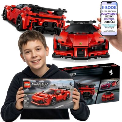 FERRARI SF90 XX STRADALE 77254 Super Auto Lego Dla Syna Wnuka + E-BOOK-2 FERRARI SF90 XX STRADALE 77254 Super Auto Lego Dla Syna Wnuka + E-BOOK-2
