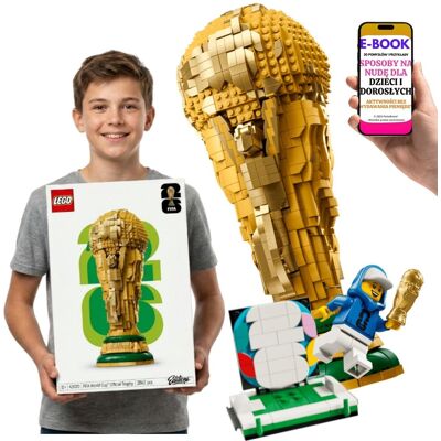 FIFA WORLD CUP 43020 Kolekcjonerski Puchar Świata LEGO Football + E-BOOK-3 FIFA WORLD CUP 43020 Kolekcjonerski Puchar Świata LEGO Football + E-BOOK-3