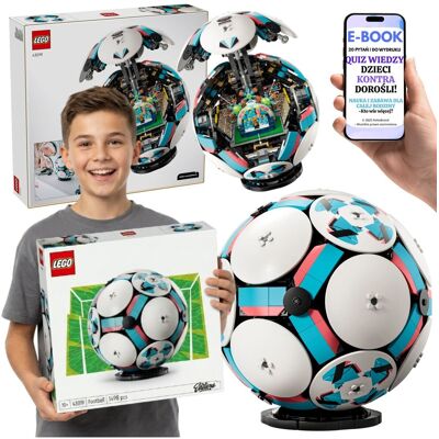 FOOTBALL 43019 Piłka Nożna LEGO Dla Kibica Prezent + E-BOOK-2 FOOTBALL 43019 Piłka Nożna LEGO Dla Kibica Prezent + E-BOOK-2