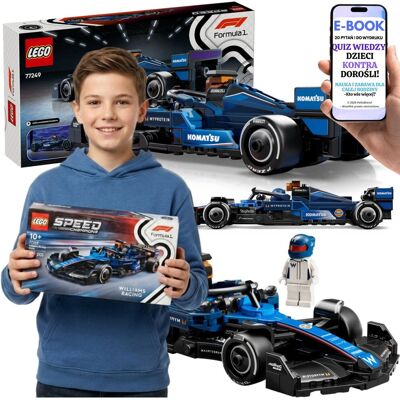 Lego FORMUŁA 1 WILLIAMS RACING FW46 77249 DLA FANA F1 + E-BOOK-2 Lego FORMUŁA 1 WILLIAMS RACING FW46 77249 DLA FANA F1 + E-BOOK-2