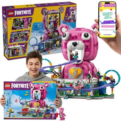 Lego Fortnite 77082 Jaskinia Ubawu Kolejka Górska 1963 Elementy + E-BOOK Lego Fortnite 77082 Jaskinia Ubawu Kolejka Górska 1963 Elementy + E-BOOK