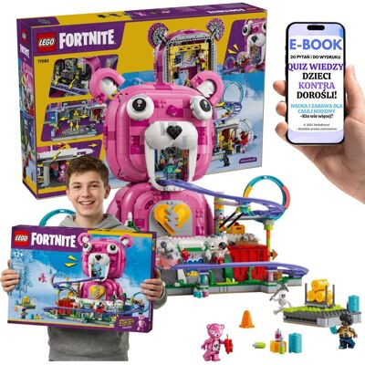 Lego Fortnite Jaskinia Ubawu Kolekcjonerski Zestaw Dla Fanów (77082) + E-BOOK-2 Lego Fortnite Jaskinia Ubawu Kolekcjonerski Zestaw Dla Fanów (77082) + E-BOOK-2