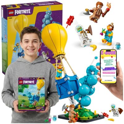 Lego Fortnite Zrzut Zaopatrzenia Paluch Rybny Lewiatan (77080) + E-BOOK Lego Fortnite Zrzut Zaopatrzenia Paluch Rybny Lewiatan (77080) + E-BOOK