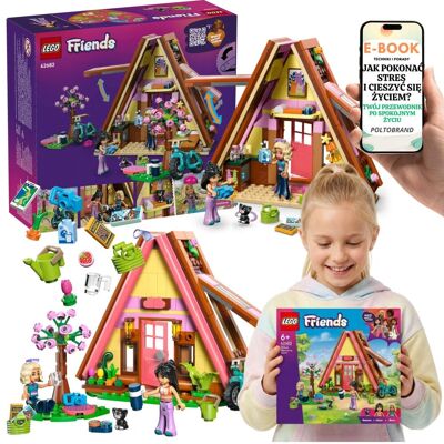Lego Friends Domek Glampingowy 42682 Kemping + E-BOOK-1 Lego Friends Domek Glampingowy 42682 Kemping + E-BOOK-1