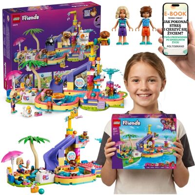 Lego Friends Frajda w Parku Wodnym Basen (42676) + E-BOOK-1 Lego Friends Frajda w Parku Wodnym Basen (42676) + E-BOOK-1
