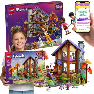 Lego Friends Jesienna Leśna Chatka Domek W Lesie 1229 Elementów (42705) + E-BOOK Lego Friends Jesienna Leśna Chatka Domek W Lesie 1229 Elementów (42705) + E-BOOK