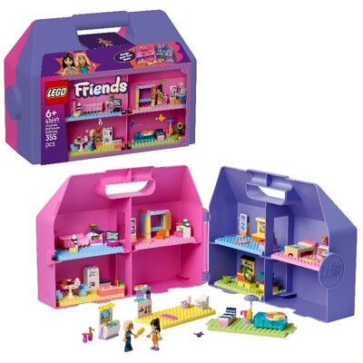 Lego Friends, klocki, Kreatywna walizka z domkiem dla lalek, 42697 Lego Friends, klocki, Kreatywna walizka z domkiem dla lalek, 42697