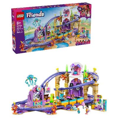 Lego Friends, klocki, Syrenkowa kolejka górska, 42703 Lego Friends, klocki, Syrenkowa kolejka górska, 42703