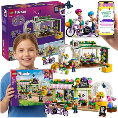 Lego Friends Kreatywna Kwiaciarnia Sklep z Kwiatami (42693) + E-BOOK Lego Friends Kreatywna Kwiaciarnia Sklep z Kwiatami (42693) + E-BOOK