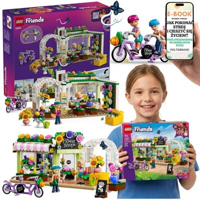 Lego Friends Kwiaciarnia Sklep Kwiatowy Prezent (42693) + E-BOOK-1 Lego Friends Kwiaciarnia Sklep Kwiatowy Prezent (42693) + E-BOOK-1