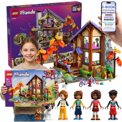 Lego Friends Leśny Domek Zwierzęta Natura Kreatywna Zabawa (42705) + E-BOOK-2 Lego Friends Leśny Domek Zwierzęta Natura Kreatywna Zabawa (42705) + E-BOOK-2