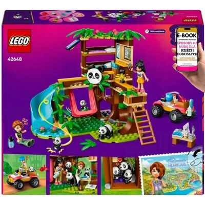 Lego FRIENDS Opieka nad Pandami w Rezerwacie (42648 ) Domek na Drzewie, Quad i Figurki Zwierząt – Kreatywny Zestaw Dla Dzieci 7+ EBOOK-3 Lego FRIENDS Opieka nad Pandami w Rezerwacie (42648 ) Domek na Drzewie, Quad i Figurki Zwierząt – Kreatywny Zestaw Dla Dzieci 7+ EBOOK-3