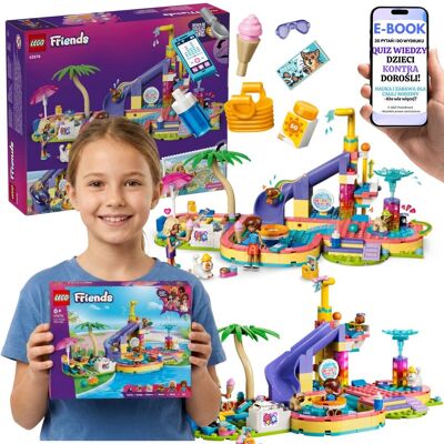 Lego Friends Park Wodny dla Zwierzaków (42676) + E-BOOK-2 Lego Friends Park Wodny dla Zwierzaków (42676) + E-BOOK-2