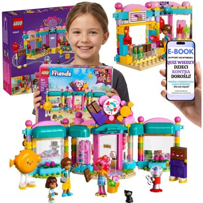 Lego FRIENDS PREZENT DLA DZIEWCZYNKI Sklep z Cukierkami 42649 + E-BOOK-2 Lego FRIENDS PREZENT DLA DZIEWCZYNKI Sklep z Cukierkami 42649 + E-BOOK-2