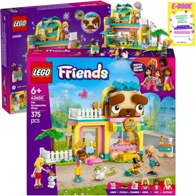 Lego Friends Sklep Z Akcesoriami Dla Zwierząt 42650 Klocki Prezent + Ebook Lego Friends Sklep Z Akcesoriami Dla Zwierząt 42650 Klocki Prezent + Ebook