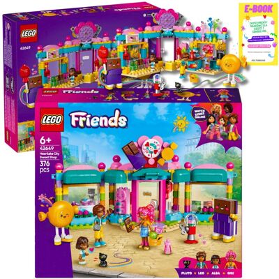 Lego FRIENDS Sklep z cukierkami w Heartlake 42649 KLOCKI PREZENT + EBOOK Lego FRIENDS Sklep z cukierkami w Heartlake 42649 KLOCKI PREZENT + EBOOK