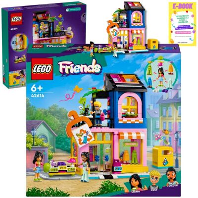 Friends - Sklep Z Używaną Odzieżą Modowy Vintage 42614 Lego Prezent + Ebook Friends - Sklep Z Używaną Odzieżą Modowy Vintage 42614 Lego Prezent + Ebook