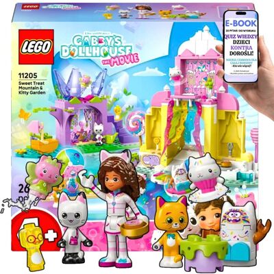 GABI’S DOLLHOUSE ŁAKOCIOWA GÓRA + KICIOWY OGRÓDEK • Zestaw Kreatywny dla DZIEWCZYNKI 4+ lat Lego Dla Dziewczynki Na Urodziny + EBOOK-2 GABI’S DOLLHOUSE ŁAKOCIOWA GÓRA + KICIOWY OGRÓDEK • Zestaw Kreatywny dla DZIEWCZYNKI 4+ lat Lego Dla Dziewczynki Na Urodziny + EBOOK-2