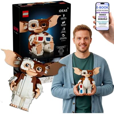 Lego Gizmo IDEAS Ruchoma Figurka Gremliny Prezent dla Chłopaka Niego Męża (21361) + EBOOK-2 Lego Gizmo IDEAS Ruchoma Figurka Gremliny Prezent dla Chłopaka Niego Męża (21361) + EBOOK-2