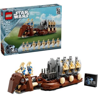 Lego Gwiezdne Wojny 25. rocznica GWP 40686: Trade Federation Troop Carrier Buildable Model - Świętuj Zagrożenie Widma z 8 figurkami i kultową cechą .. Lego Gwiezdne Wojny 25. rocznica GWP 40686: Trade Federation Troop Carrier Buildable Model - Świętuj Zagrożenie Widma z 8 figurkami i kultową cechą ..