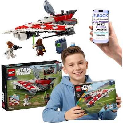 Lego GWIEZDNE WOJNY Jedi Bob 75388 Myśliwiec Rycerza Jedi Prezent Dla Syna + E-BOOK-2 Lego GWIEZDNE WOJNY Jedi Bob 75388 Myśliwiec Rycerza Jedi Prezent Dla Syna + E-BOOK-2