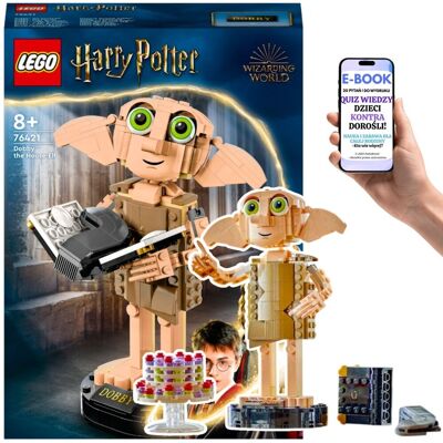 Lego Harry Potter 76421– Zgredek™ Do Zbudowania – PREZENT DLA DZIECI 8+ Magia, Pamiątka, Emocje + EBOOK-2 Lego Harry Potter 76421– Zgredek™ Do Zbudowania – PREZENT DLA DZIECI 8+ Magia, Pamiątka, Emocje + EBOOK-2