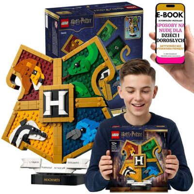 Lego Harry Potter 76462 Herb Hogwartu Prezent Dla Fana + E-BOOK-3 Lego Harry Potter 76462 Herb Hogwartu Prezent Dla Fana + E-BOOK-3