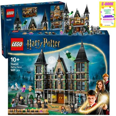 Lego Harry Potter, klocki, Dwór Malfoyów 76453 + ebook Lego Harry Potter, klocki, Dwór Malfoyów 76453 + ebook