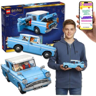 Lego HARRY POTTER PREZENT DLA DZIECKA Zaczarowany Latający Ford Anglia (76470) Auto z Filmu Dla Syna Wnuka + EBOOK Lego HARRY POTTER PREZENT DLA DZIECKA Zaczarowany Latający Ford Anglia (76470) Auto z Filmu Dla Syna Wnuka + EBOOK