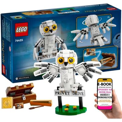 Lego Harry Potter Zbuduj HEDWIGĘ™ z filmu (76425) Magiczna scena z ul. Privet Drive DLA DZIECI 7+ EBOOK-3 Lego Harry Potter Zbuduj HEDWIGĘ™ z filmu (76425) Magiczna scena z ul. Privet Drive DLA DZIECI 7+ EBOOK-3