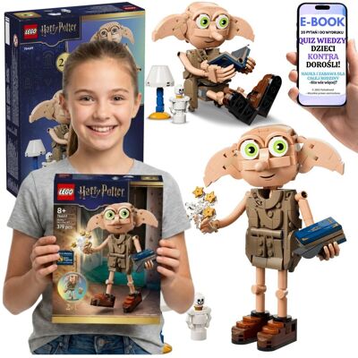 Lego Harry Potter Zgredek Wolny Skrzat 76469 Prezent + E-BOOK-2 Lego Harry Potter Zgredek Wolny Skrzat 76469 Prezent + E-BOOK-2