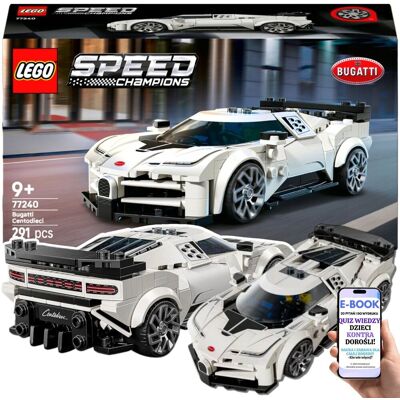 HIPERSAMOCHÓD BUGATTI Speed Champions (77240) Lego Prezent Dla dzieci i dorosłych + EBOOK-2 HIPERSAMOCHÓD BUGATTI Speed Champions (77240) Lego Prezent Dla dzieci i dorosłych + EBOOK-2
