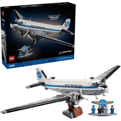 Lego ICONS 11378 Samolot pasażerski Douglas™ DC-3™ PAN AM® Lego ICONS 11378 Samolot pasażerski Douglas™ DC-3™ PAN AM®