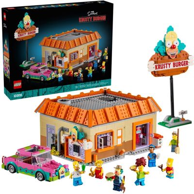 Lego Icons, klocki, The Simpsons™: Krusty Burger, 10352 Lego Icons, klocki, The Simpsons™: Krusty Burger, 10352