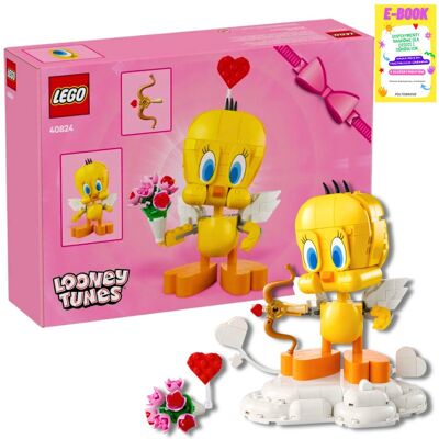 Lego Icons Uroczy Kanarek Tweety (40824) Klocki Prezent + Ebook Lego Icons Uroczy Kanarek Tweety (40824) Klocki Prezent + Ebook