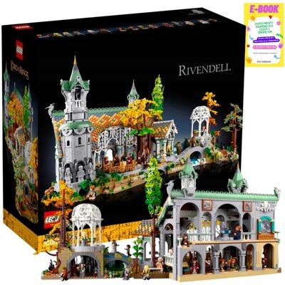 Lego Icons WŁADCA PIERŚCIENI RIVENDELL (10316) KLOCKI PREZENT + EBOOK Lego Icons WŁADCA PIERŚCIENI RIVENDELL (10316) KLOCKI PREZENT + EBOOK